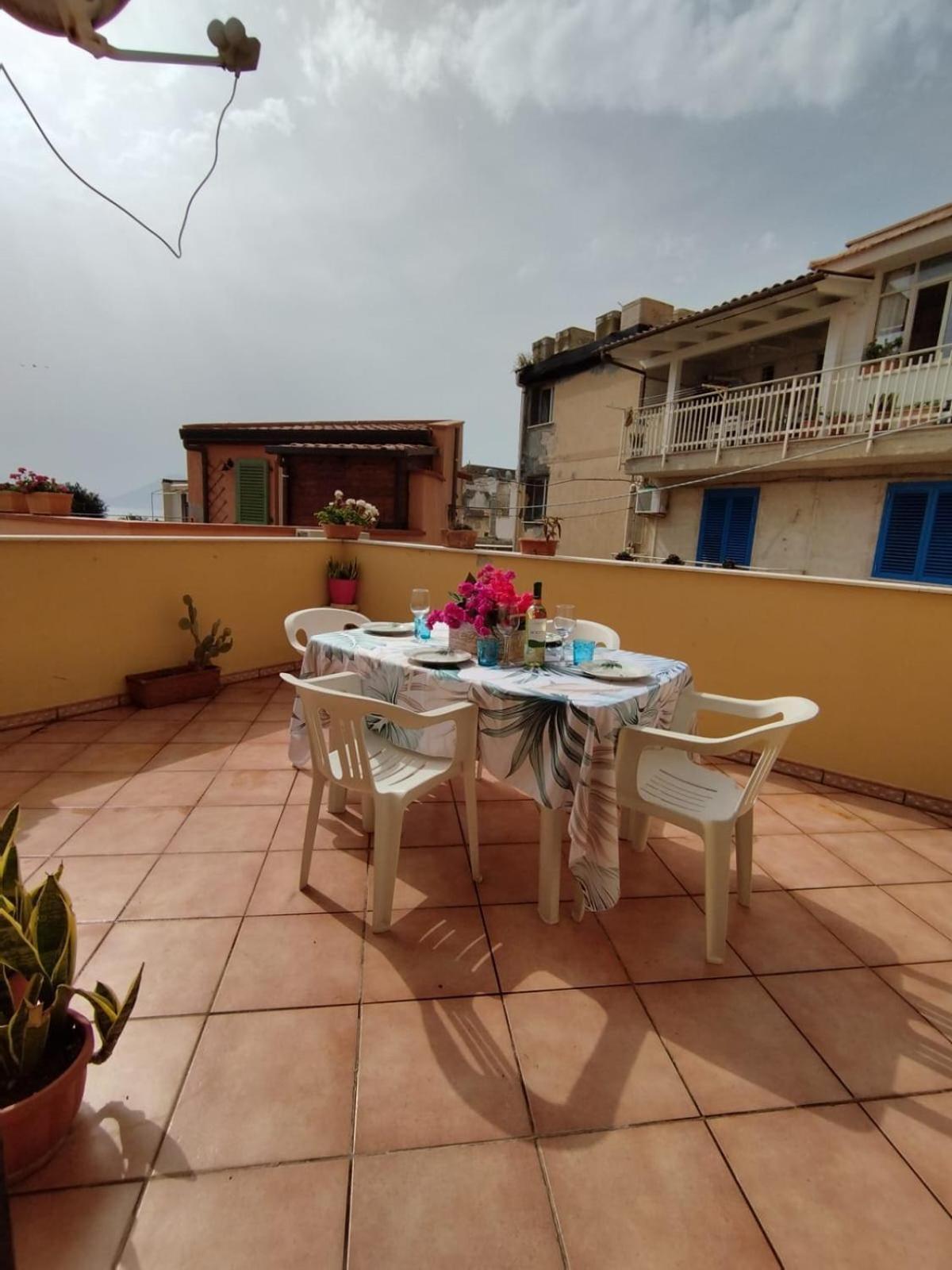 Villa Casa Maria Elena à Santa Flavia Extérieur photo